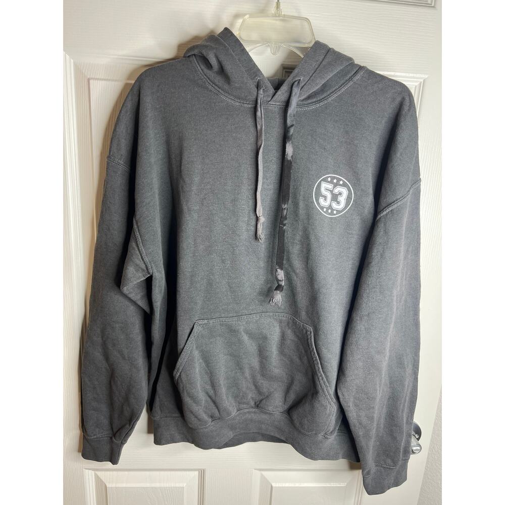 Playboy Unisex Hoodie Sweatshirt Grey NEW ~ Size M